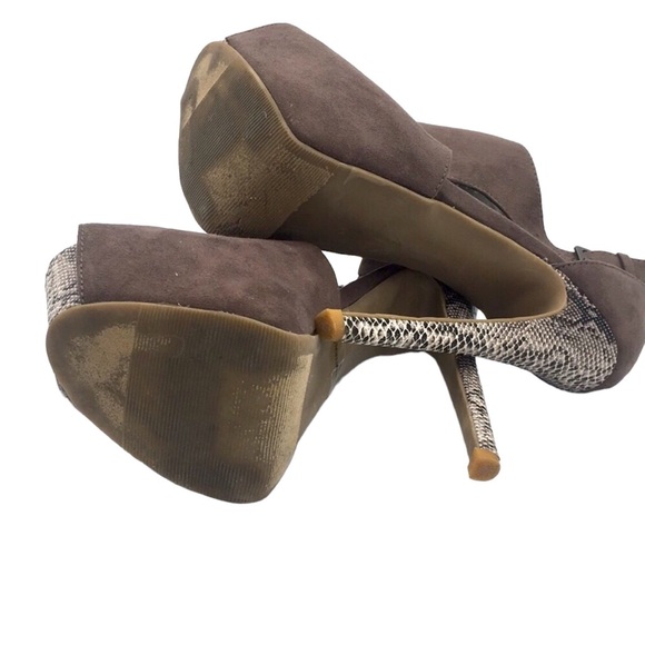 Liliana 👠 Gray High Heels Size 6 - Picture 7 of 8